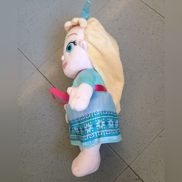 Disney Parks Disney's Babies Frozen Princess Elsa Baby Plush Doll 11" - Picture 5 of 13